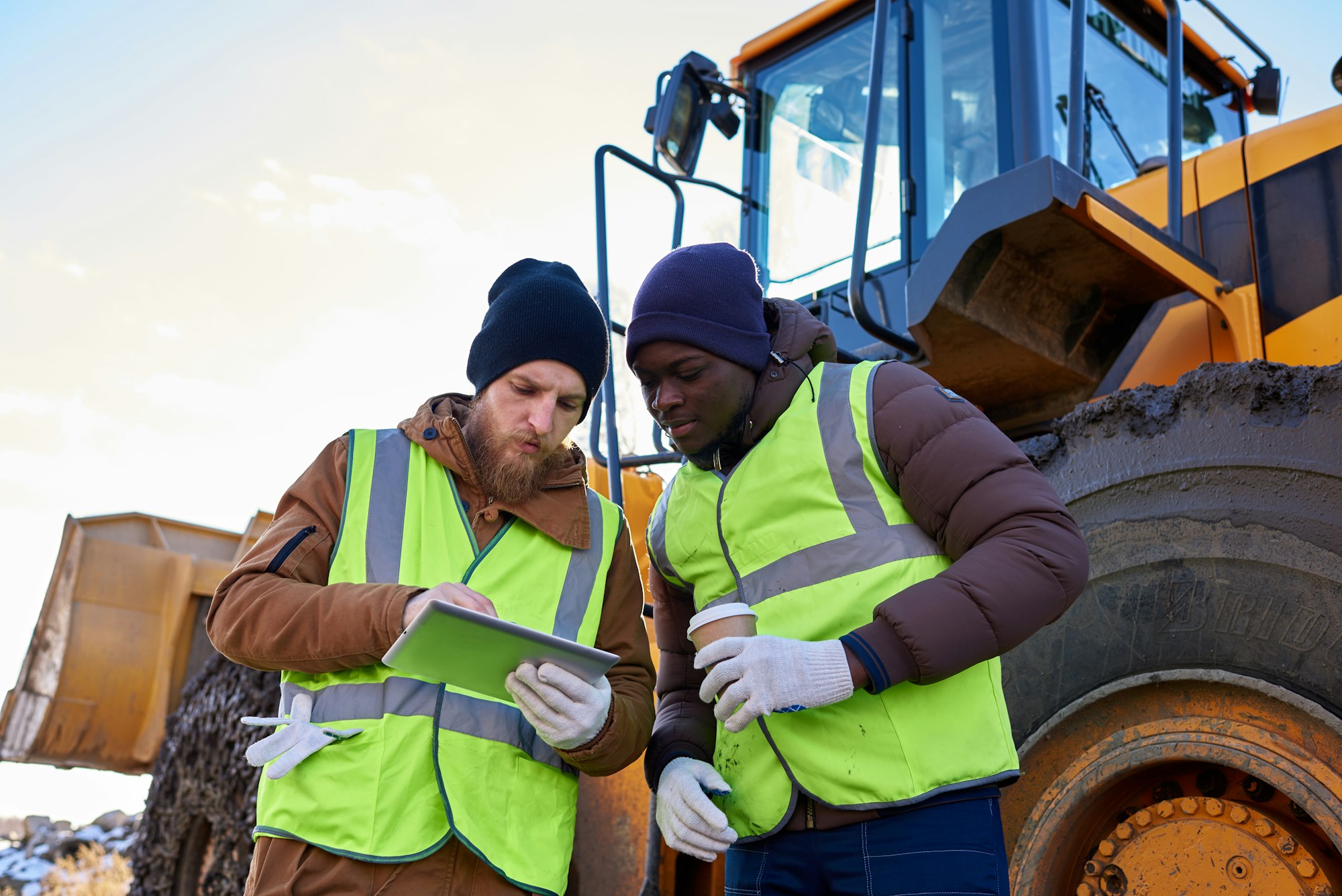 Mining Crew on Site